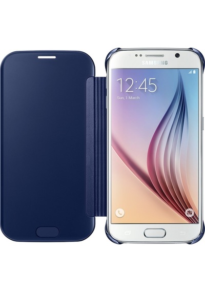 Samsung Uyumlu Galaxy S6 Clear View Cover Akilli Kilif Ef-Zg920B 371068104