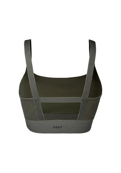 Khakı Jade Sports Bra