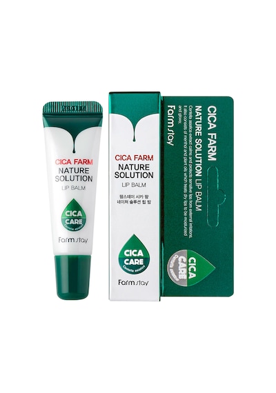 Farmstay Cıca Farm Nature Solutıon Lıp Balm 10g - Centella Özlü Lip Balm