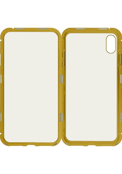 New Case Apple Uyumlu iPhone Xs Max Arka Koruma Arka Koruma Kılıf - Kırmızı Kirmizi