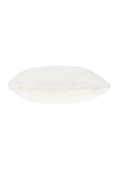 Koza Home Piuma Krem Düz Peluş Yastık 50x50 5044