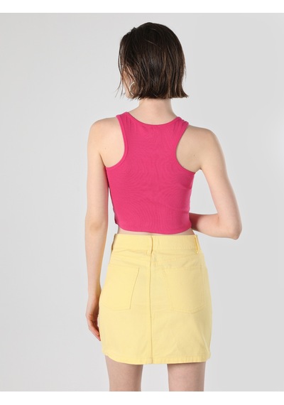 Colin's Colins Regular Fit Kadın Pembe Atlet Cl1063762 Q1.v2 Pfs Fuchsia