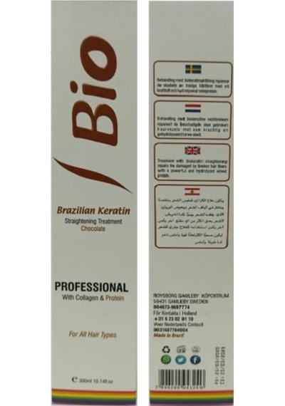 Bio Collagen & Protein Brezilya Fönü Keratini 300 ML