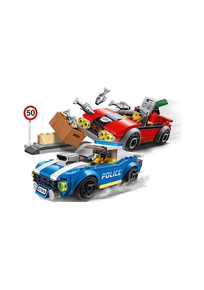 LEGO® City 60242 Polis Otobanda Tutuklama 185 Parça