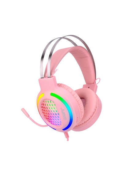 Snopy SN-GX82 PINKY RGB Ledli Mikrofonlu Oyuncu Kulaklığı