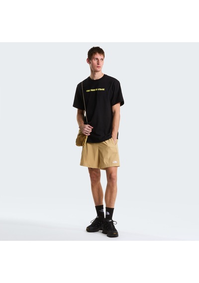 The North Face M Logo Twist Relaxed Short Sleeve Tee-gr Erkek T-shirt-33073 Siyah
