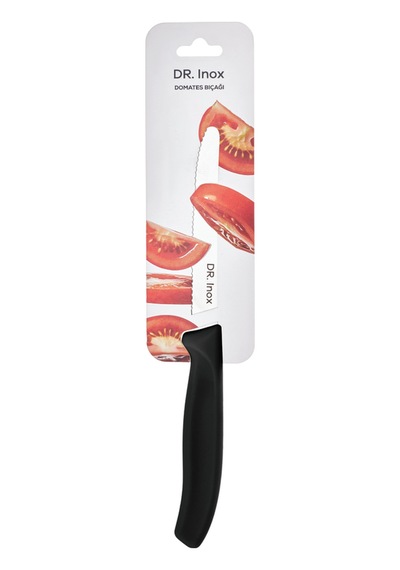 Dr. Inox Domates Bıçağı Siyah 22 Cm Siyah