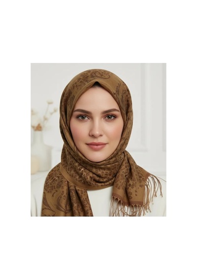 Alfa Aksesuar 03 Mısırlı Goblen Şal Desen 5 Mor