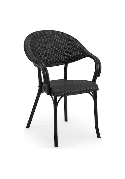 Bintaşmobilya Bahçe Masa Sandalye Takımı (432456481) Siyah