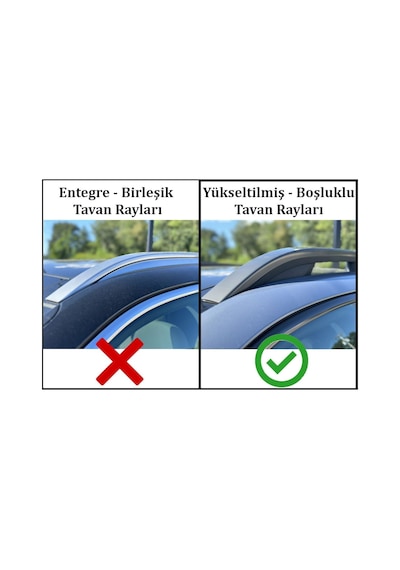 Nissan X-trail Suv T32 2014-2020 İçin Venüs Model Ara Atkı / Tavan Taşıma Barı