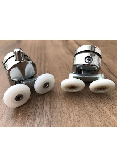 Duşakabin Tekerleği 8 Li Set - Krom Renk - Cam Kabin İçin Tekeri Diğer
