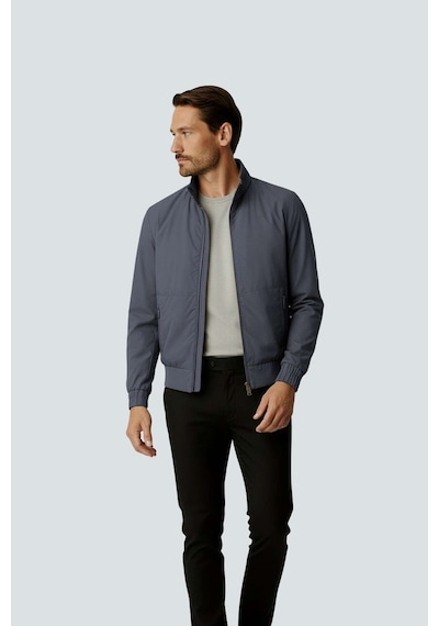 İgs Mavi Modern Erkek Bomber Mont-26031