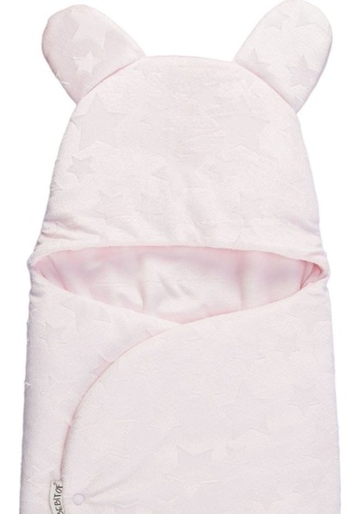 Bebitof Yıldızlı Bebek Kundağı 95010 Pembe