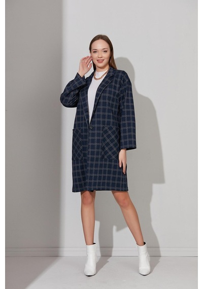 Alexander Gardi Alexander Gardı Düğmeli Astarsız Oversize Kaban B22-158209 001