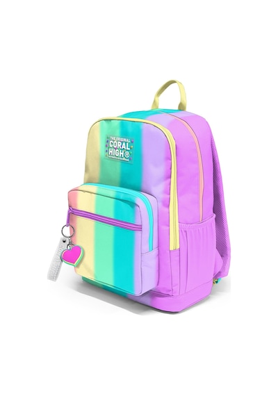 Coral High Renkli Çizgili Desenli Okul Sırt Çantası 23630