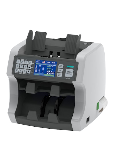 Baove Gb9200 Pro Mix Çift Katlı Karışık Para Sayma Makinesi - 20 Ülke Parası - Yazıcılı - Çift Ekranlı