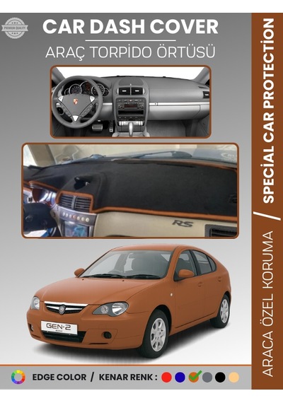 Proton Gen-2 2004-2011 Torpido Örtüsü Ön Göğüs Koruma Torpido Koruma Çatlamayı Engeller Tam Uyum - 864 Stiloto