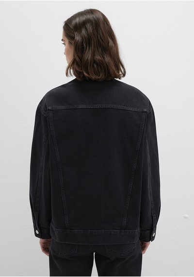 Mavi - Luna 90lar Koyu Gri Jean Ceket 1110177-90547 Antrasit