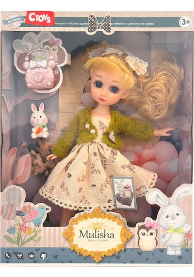 Ctoy Mulisha Dolls With Love Oyuncak Bebek Aksesuarlı 30 Cm Qj171c