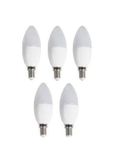 Noas 7 Watt E14 Duy Günışığı Led Ampul Avize Ledi 5 Adet