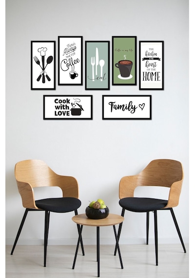 Modern Style Mutfak Model Dekorize Mdf 7 Parça Çerçeve Görünümlü Tablo Set 10205 10 X 20 Modern Style Mutfak Model Dekorize Mdf 7 Parça Çerçeve Görünümlü Tablo Set 10205 10 X 20