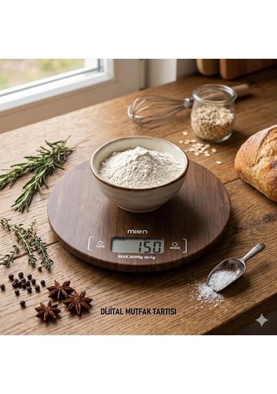 Doğal Akasya Ahşap Dijital Mutfak Terazisi, 5 Kg Kapasiteli Hassas Yemek Ve Kahve Tartısı, Minimalist Tasarım Yuvarlak Çok Renkli Doğal Akasya Ahşap Dijital Mutfak Terazisi, 5 Kg Kapasiteli Hassas Yemek Ve Kahve Tartısı, Minimalist Tasarım Yuvarlak Çok Renkli