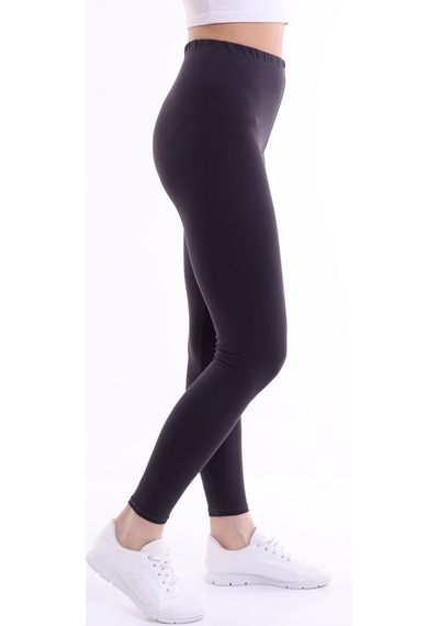 Self Clothing Kadın Antrasit Penye Kumaş Tayt Yüksek Bel Slf1290Antrasit