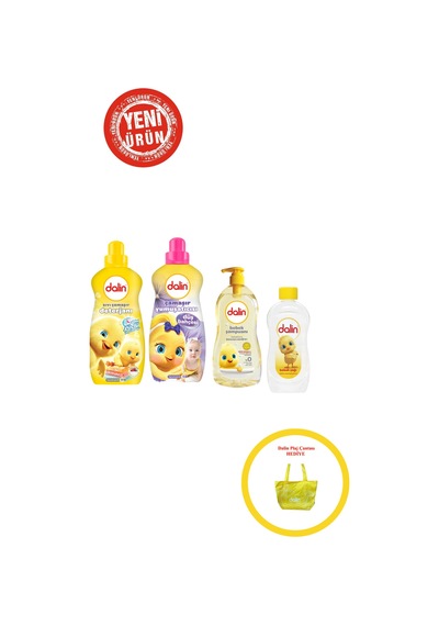 Bebek Deterjanı Ve Bebek Yumuşatıcısı Karma Seti Yeni Ürün Çanta Hediyeli 1005 1,44 L