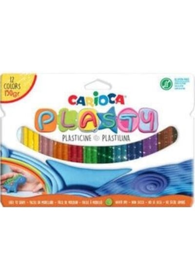 Carioca Plasty Kurumayan Oyun Hamuru 150 Gr. 12  Renk