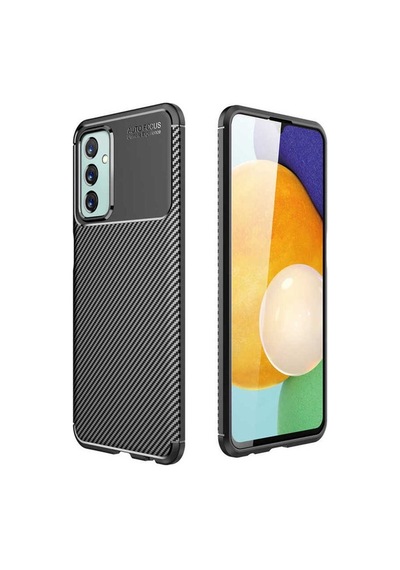 Samsung Uyumlu Galaxy M23 Kılıf Zore Negro Silikon Kapak Siyah