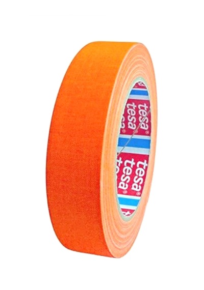Turuncu Neon Bez Bant 19mmx25mt Tesa 4671 Sahne Kamera Bandı Gaffer