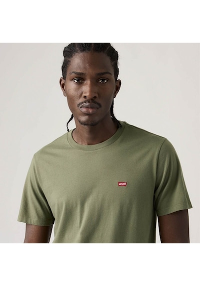 Levis Classic Housemark Yeşil Erkek T-shirt 56809-0192 Yeşil