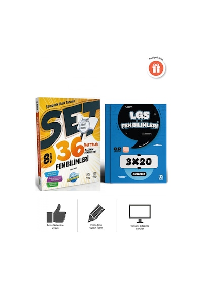 Ünlüler Karması 36 Haftalık Fen Bilimleri Ve 3x20 Deneme Seti Bigelio Yayıncılık