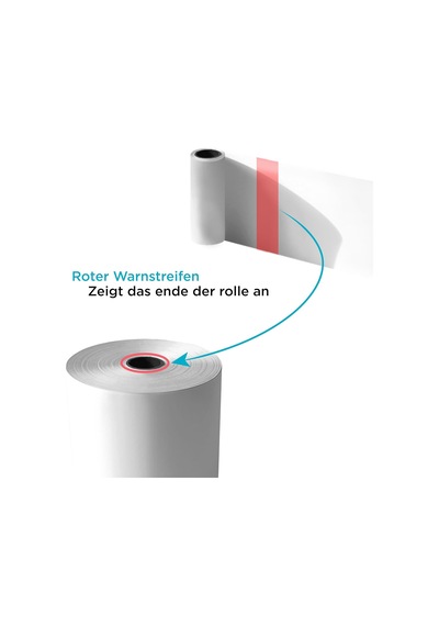 20 Adet 80 Mm X 80 M X 12 Mm Termal Rulo Ve Termal Kağıt, 48 G, Kasa Rulosu, Yazarkasa İçin Kağ