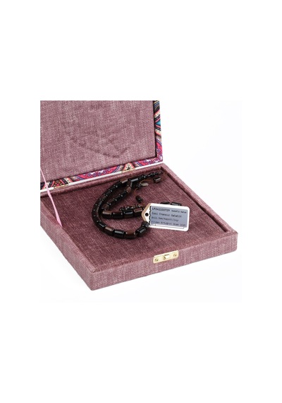 Galalit 1940 Döküm Eski Fransız Kapsül Kesim 7.5x12mm Tesbih -sedefli Kahve Kahverengi