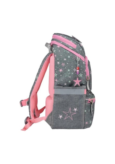 Belmil Shine Bright Ergonomik Okul Çantası 405-79 Gri - Pembe