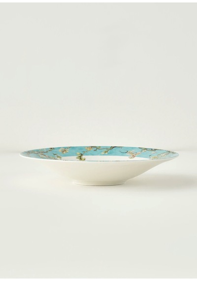 Bella Maison Van Gogh Almond Blossom Porselen Salata Kasesi Turkuaz 29 Cm Turkuaz
