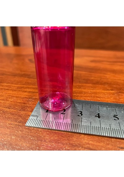 15 Cc Pembe Fısfıs Pet Şişe - Beyaz Spreyli - 15 Ml Pembe Plastik Şişe X 10 Adet