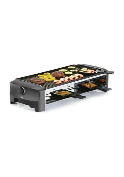 Princess 162840 Raclette Izgara Siyah 8 Kişilik
