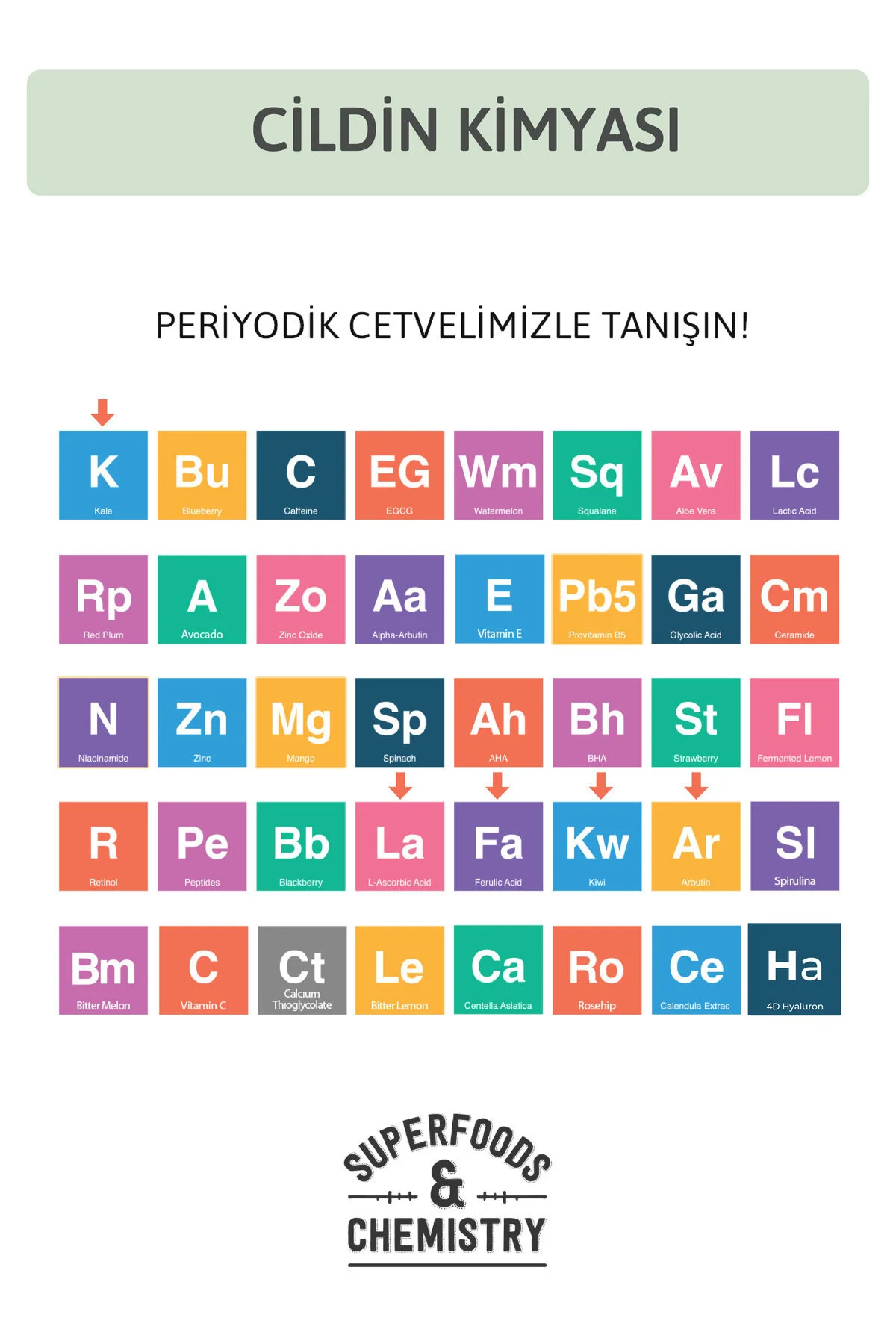 Aydınlatıcı Renk Tonu Eşitleyici Leke Karşıtı C Vitamini Arbutin Serum Ascorbic Acid 10 + 0.5 Fer.