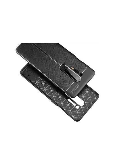 One Plus 8 Pro Kilif Zore Niss Silikon Kapak-Siyah 525304444