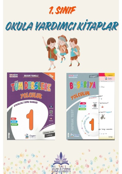 Üçgen 1.sınıf Tüm Dersler + Başarıya Yolculuk Yaprak Test