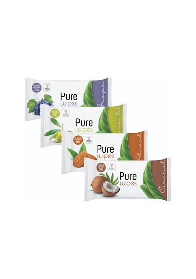 Pure Baby Wipes Islak Havlu 12 x 50'li