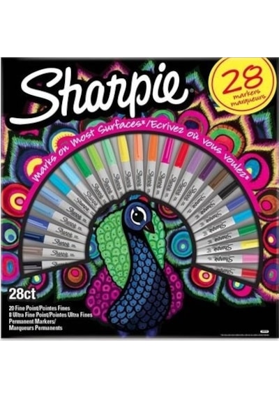 Sharpie Markör 28' Li Paket Tavuskuşu