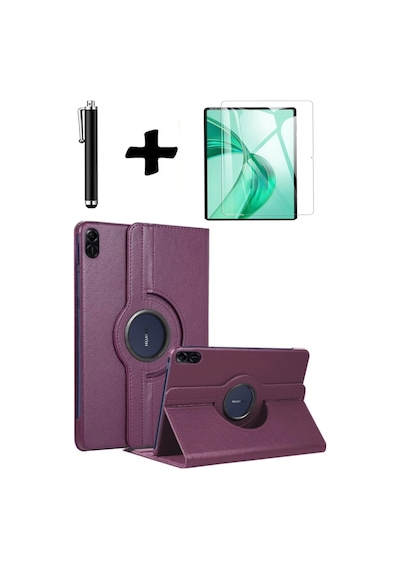 Honor Pad X8b 11 İnç 2026 360 Dönebilen Standlı Tablet Kılıfı Ekran Koruyucu Ve Kalem Seti Kapaklı Kılıf