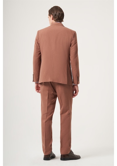 İmza Tarçın Kırlangıç Yaka Kruvaze 6 Drop Slim Fit Tam Astar Esnek Takım Elbise 1001260902
