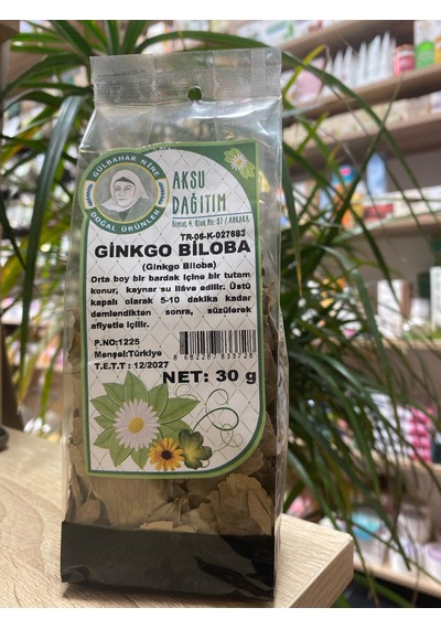 Aksu Dağıtım Ginko Biloba Yaprağı 30 Gr