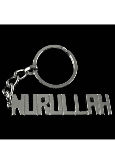 Nurullah - 535 - - Nazblsmm - İsimli Anahtarlık Çok Renkli