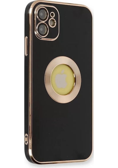 Newface Apple iPhone Uyumlu 12 Kılıf Store Silikon - Siyah