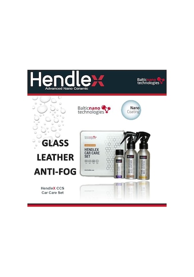 Hendlex Car Care Set - Su İtici-buğu Önleyici-deri Koruma